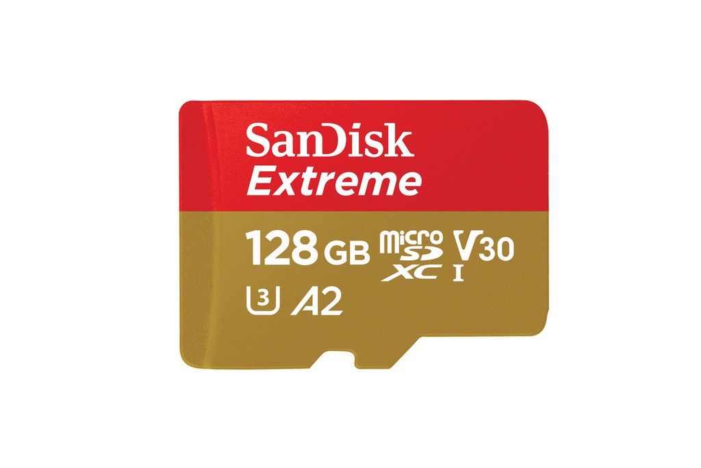 SanDisk MicroSDXC Extreme 128GB 160MB/s + SD Adapter