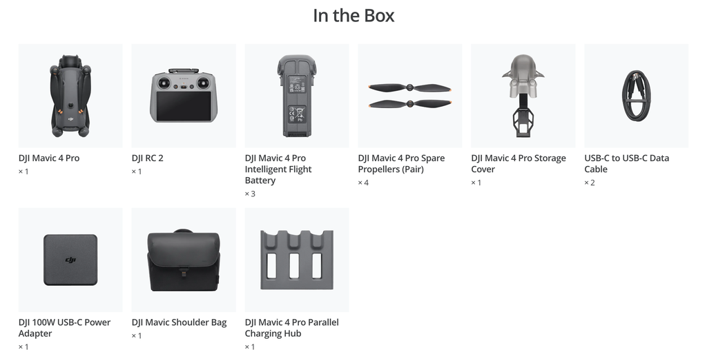 DJI Mavic 4 Pro Fly More Combo