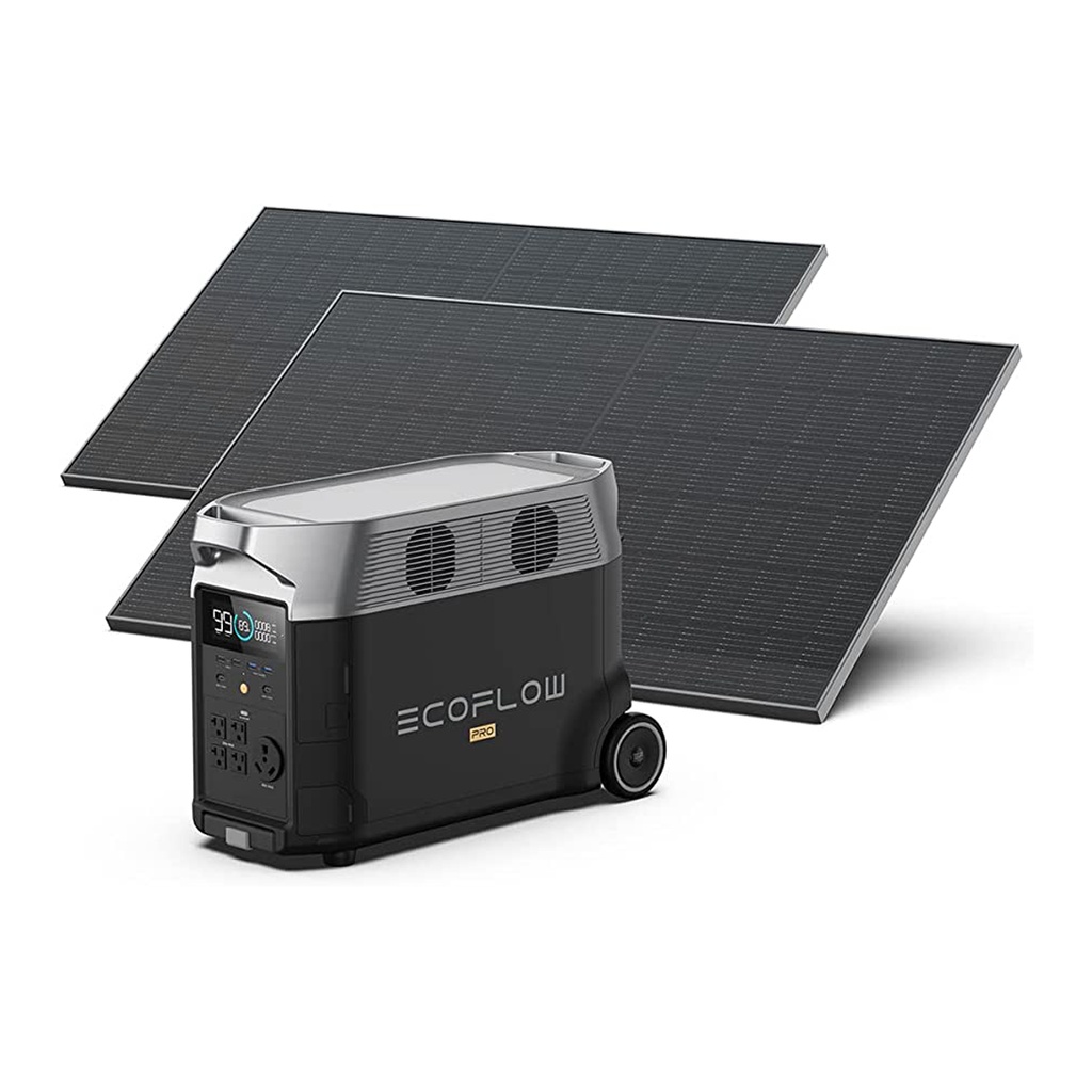 EcoFlow Delta Pro Bundle (2x 400W Solar Panel)