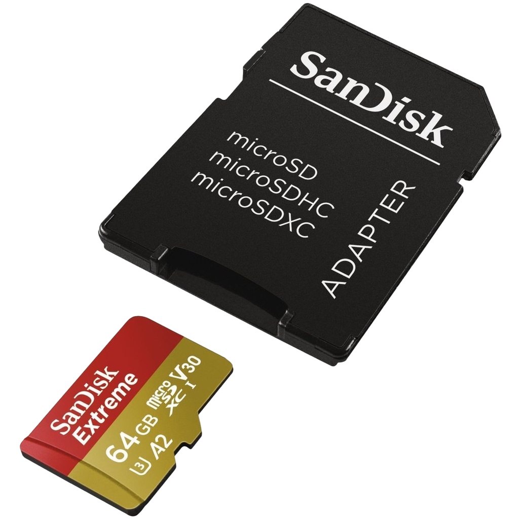 SanDisk MicroSDXC Extreme 128GB 160MB/s + SD Adapter