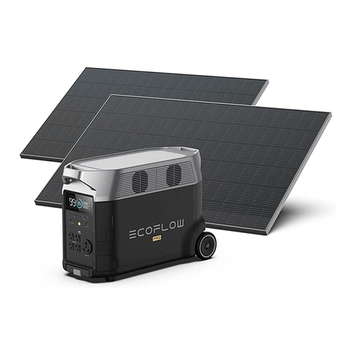 [DELTAPRO/SOLAR400W2X] EcoFlow Delta Pro Bundle (2x 400W Solar Panel)